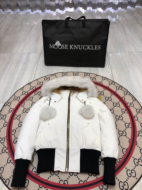 MK Debbie Shearling Trim Bomber Jacket
